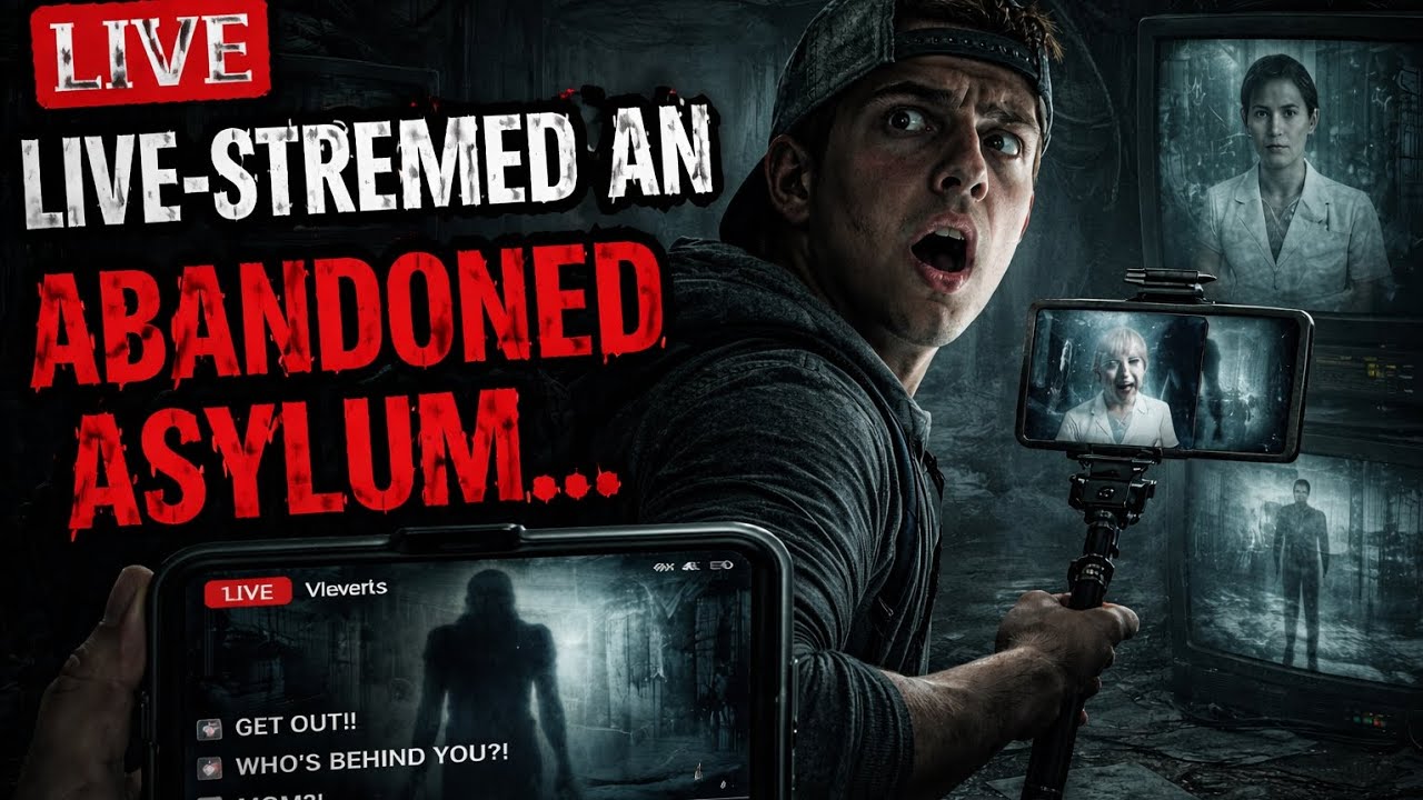 He Live-Streamed an Abandoned Asylum… and Never Came Back 