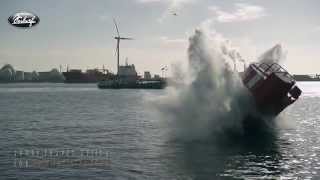 Verhoef FL50-NS Aluminium Freefall Lifeboat - Droptests