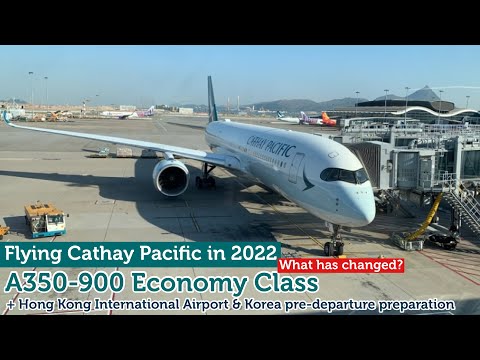 What has changed? Flying Cathay in 2022: Cathay Pacific A350-900 Economy Class