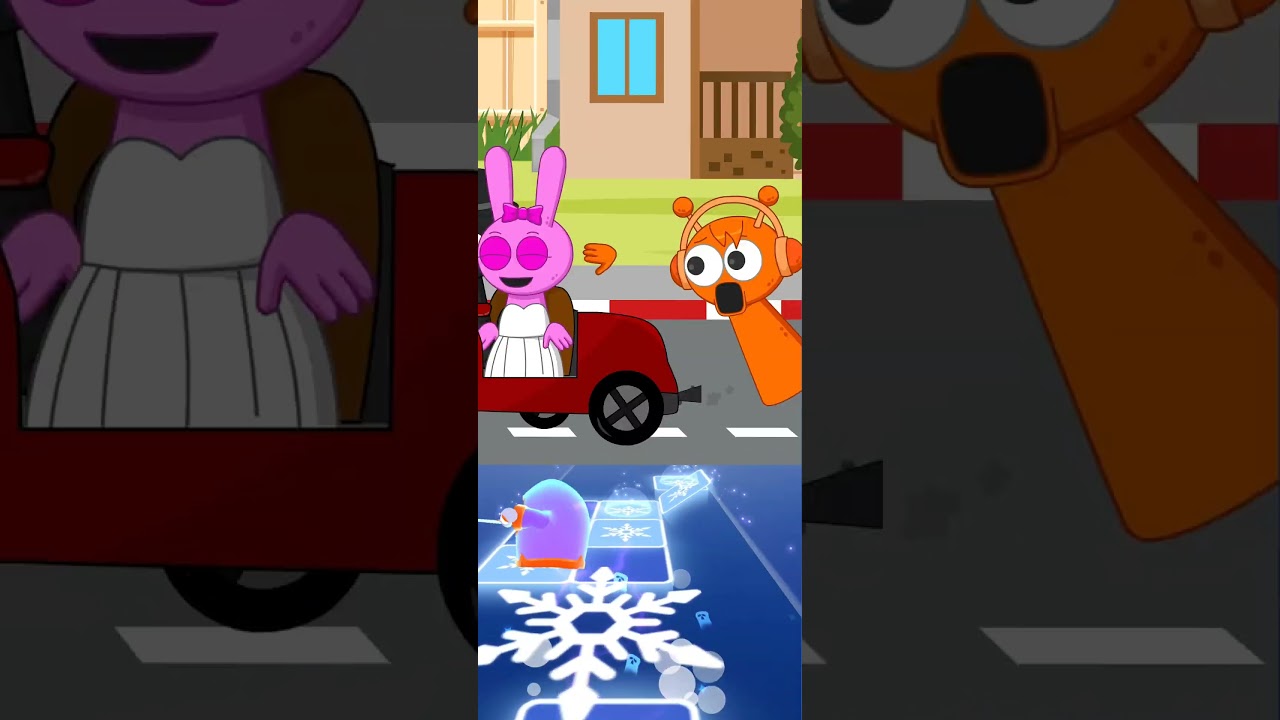 😱 Pinki Cheats with Orange?! 💔🔥 Shocking Drama | Tiles Hop Edit