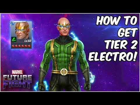 How To Get T2 Electro Sinister Six Lead Build Gameplay Marvel Future Fight Youtube How To Get T2 Electro Sinister Six Lead Build Gameplay Marvel Future Fight Youtube