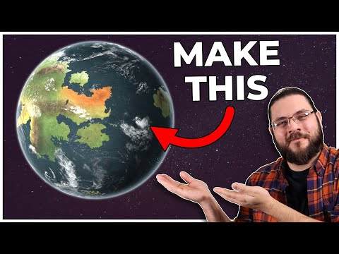 Making Globe Maps For Your Homebrew D&D Worlds