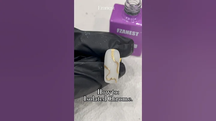 Isolated Chrome Tutorial.#fzanest #nails #nailart #nailtutorial #nailtech #chromenails #nails