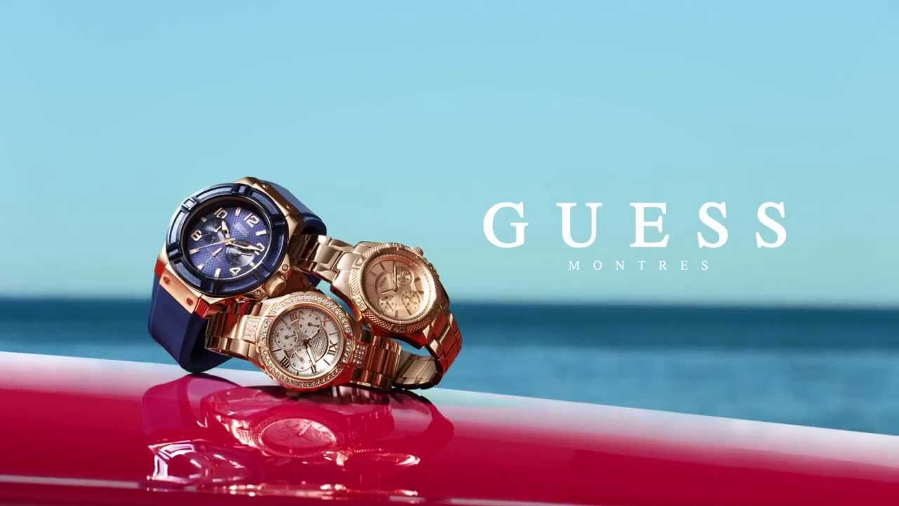 Pub Guess Montres Automne Hiver 2013 YouTube