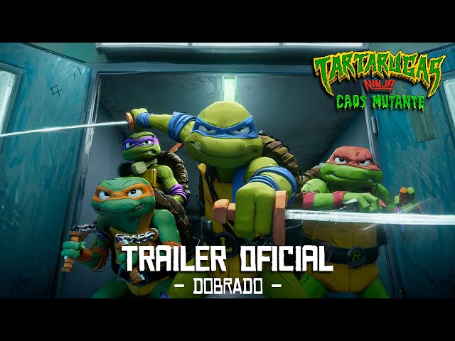 Novo filme das Tartarugas Ninja ganha primeiro trailer