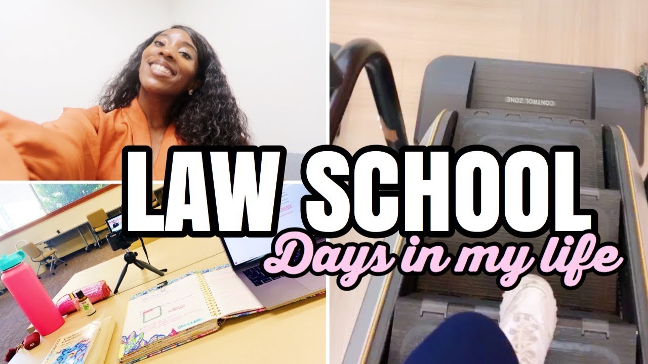 Law School Vlog | Days In My Life As A Law Student! - YouTube