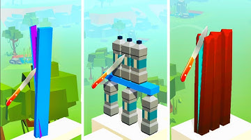 Master Slice 🔪⚔️🪓 Very Satisfying And Relaxing ASMR Slicing Game Perfect!