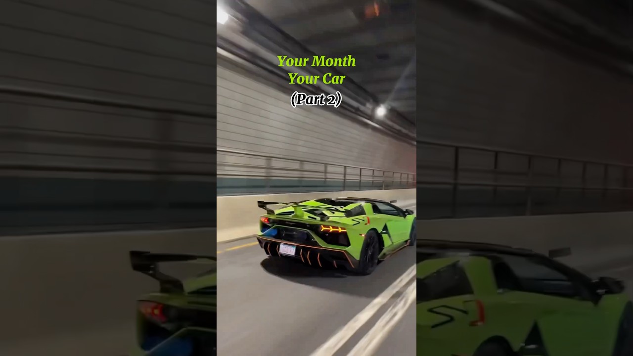 What Car Matches Your Month?🔥 