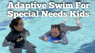 Autumn's Adaptive Swim Lesson #4
