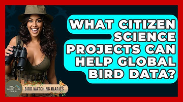 What Citizen Science Projects Can Help Global Bird Data? - Bird Watching Diaries