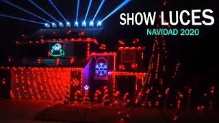 EL MEJOR  SHOW con LUCES en casa de NAVIDAD 2020