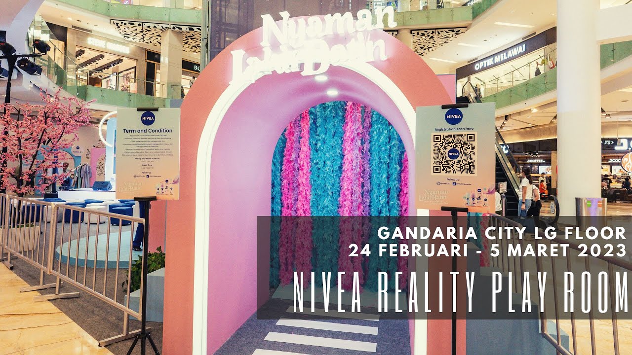 BeautyReport NIVEA Hijab Reality Play Room Gandaria City LG Floor 24