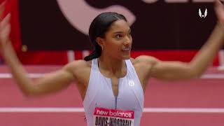 2024 New Balance Indoor Grand Prix | Women's Long Jump | Tara Davis-Woodhall 6th Attempt