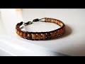 Wrap bracelet * Perlenarmband selber machen