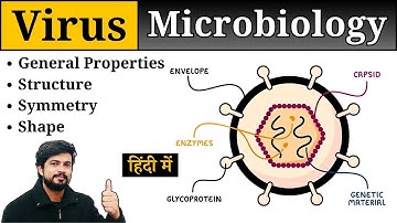 Virus Introduction - Structure, Shape, Size, Symmetry, General Properties || Hindi || Microbiology