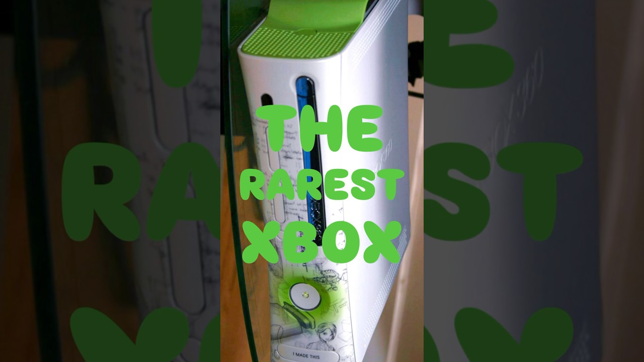 Это самая редкая Xbox 360?!