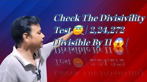Divisibility Rule of 11 Explained 😱 | Is 724273 Divisible by 11? 🔥 | Easy Math Learning ✨
