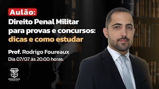 Aulão : Direito Penal Militar para provas e concursos: dicas e como estudar screenshot 2