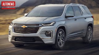 Обновленный Chevrolet Traverse (2021): новая внешность и комбинация приборов