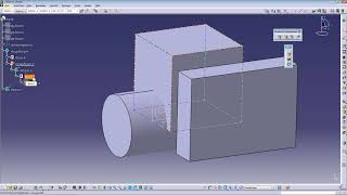 Boolsche Operationen: Hinzufügen, Entfernen und Verschneiden | CATIA Tutorial | OUB CAMPUS