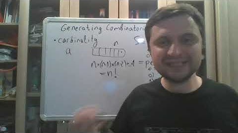 Generating Combinatorial Objects