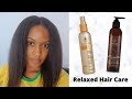 AS I AM so much moisture vs KERACARE detangling conditioning mist | Relaxed Hair Product Reviews