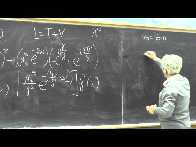 Суперсимметрия в квантовой теории поля. Профессор В. Л. Черняк. Лекция 23.