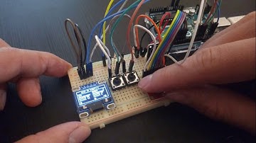 DIY Arduino Game Handheld Console - RPG project #5 - joystick movement, fight screen