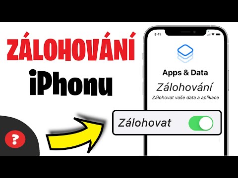 Jak ZÁLOHOVAT iPhone | Návod | iPhone / Telefon / Apple ID