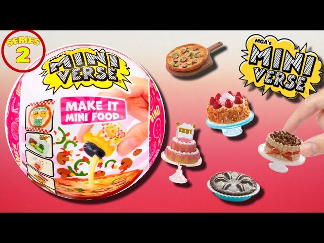 Mini Verse Diner Series 2 + New!! Fridge + Unboxing Surprise 