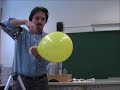 Luftballonrakete