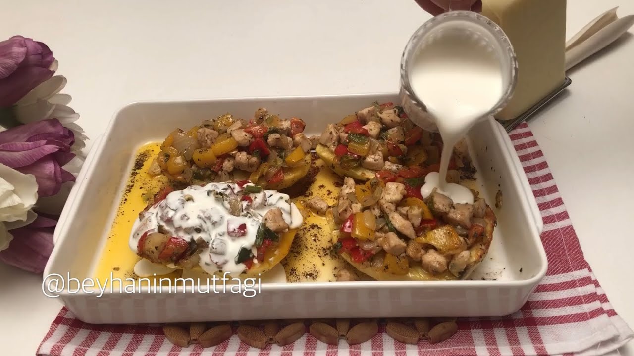 Patates Yatağında Tavuk