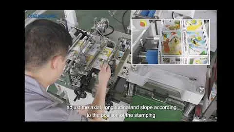 WQM-320G Label Die Cutting Machine operation video