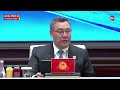 Садыр Жапаров объявил заседание саммита "ШОС плюс" закрытым