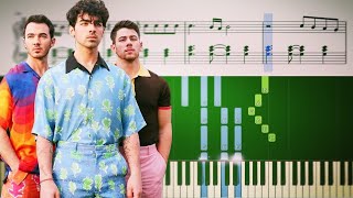Jonas Brothers - What A Man Gotta Do - Piano Tutorial + SHEETS screenshot 5