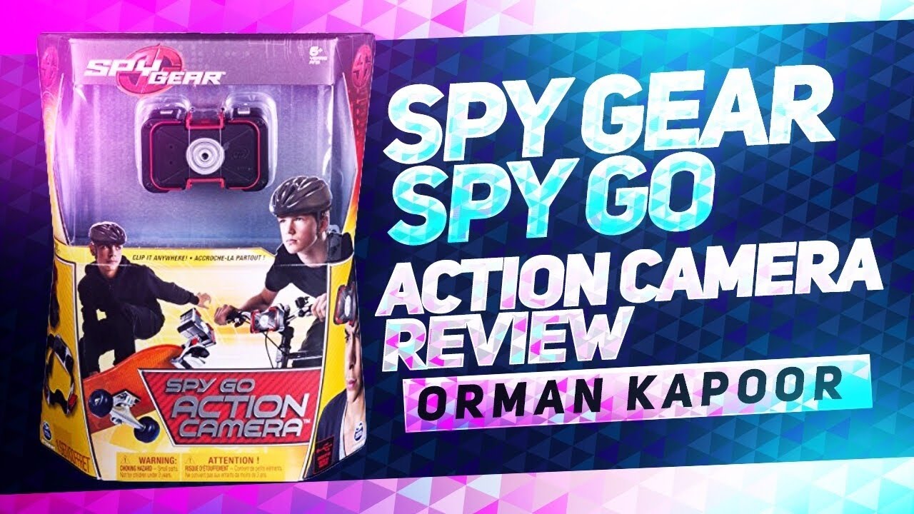 spy gear go action camera