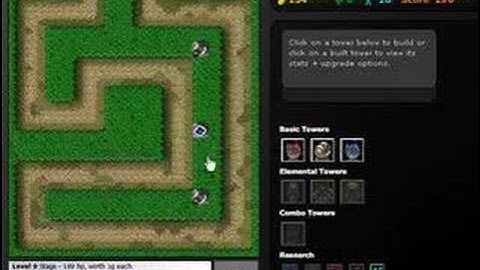 Flash Element TD FlashTD - Warcraft 3 Tower Defense in Flash