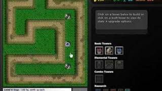 Flash Element TD FlashTD - Warcraft 3 Tower Defense in Flash screenshot 4