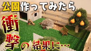 ハリネズミの公園作ってみたら 衝撃の結果が待っていた