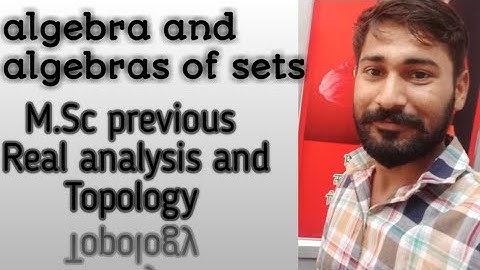 M.Sc math previous | paper 2nd | Real analysis and topology