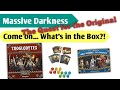 Searching for Massive Darkness: An Unboxing of an Enemy Box, Heroes an Monster Set, and Some Extras