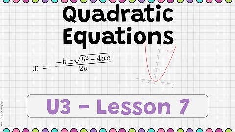 The Parabola Code: Solving Quadratic Equations with the Master Key & Discriminant (Lesson 7)