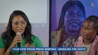 Morayo Unveils The Your View Pidgin Hosts