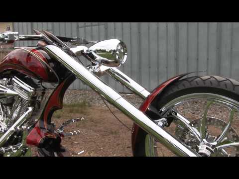 Chopper Motorcycle "No Name" Rat Shop - CRANK IT UP