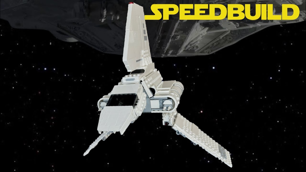 LEGO Star Wars Imperial Lambda-Class Shuttle Speedbuild | 75459