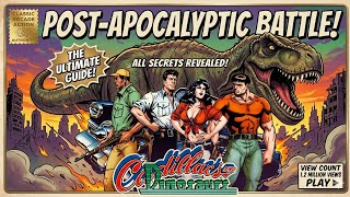 Cadillacs and Dinosaurs Full Gameplay 🔥 All Missions &amp; Boss Fights | Arcade Classic #mustafa 