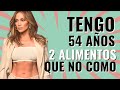 Jennifer lopez 54 estoy mejor que en mis 25  evito 2 alimentos y no envejezco