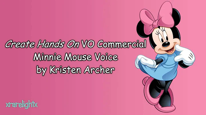 Minnie Mouse - Kristen Archer ('Create Hands On' R...