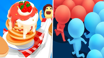 Count Masters | Pancake Run - All Level Gameplay Android,iOS - NEW MEGA APK UPDATE KIDS VIDEO