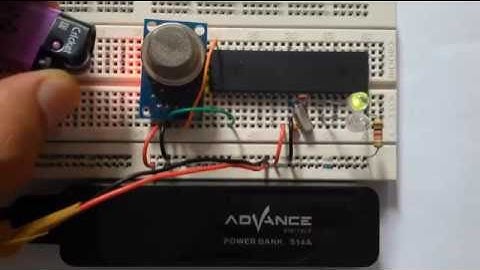 Part 29 Belajar Mikrokontroler ATMEGA + ADC EXT Interupsi Sensor Gas ADC